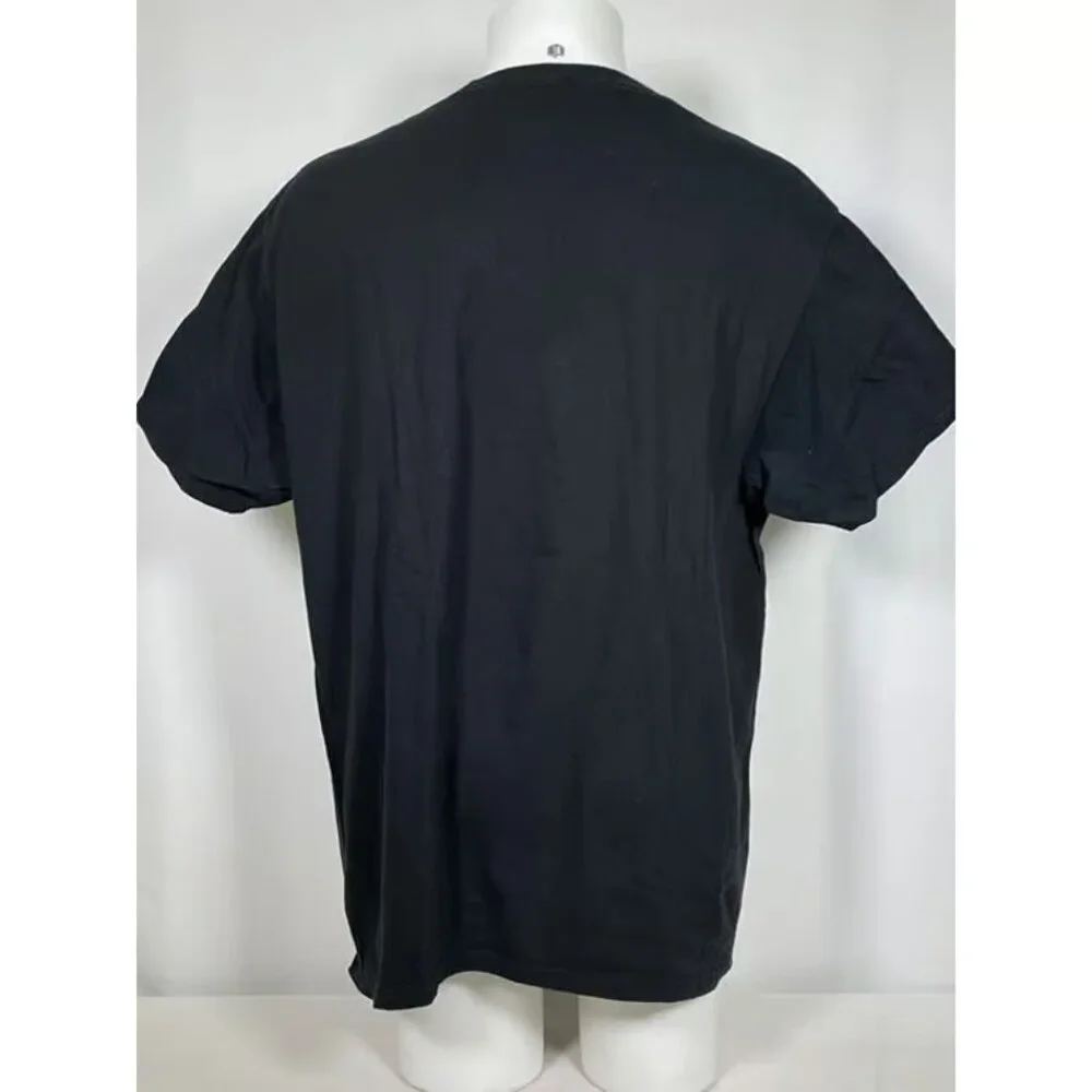 The Big Lebowski The Dude El Duderino Crew Neck Black T-Shirt Men's 2XL - Picture 5 of 6